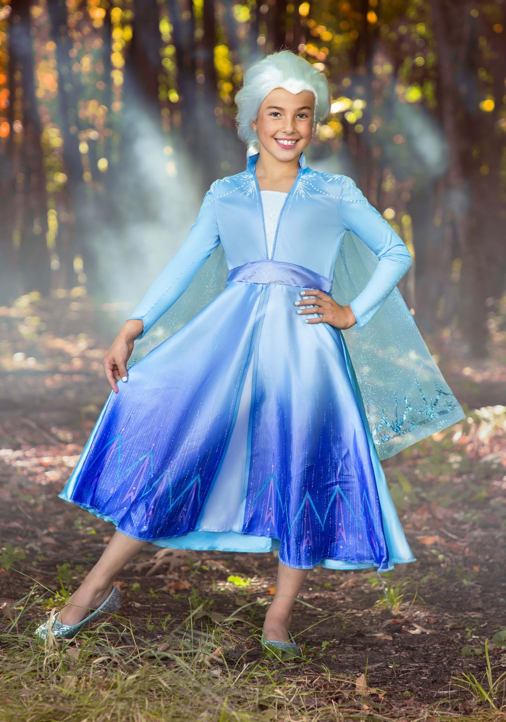 Frozen Halloween Costumes Inspirational Disney Frozen 2 Elsa Deluxe Costume for Girls