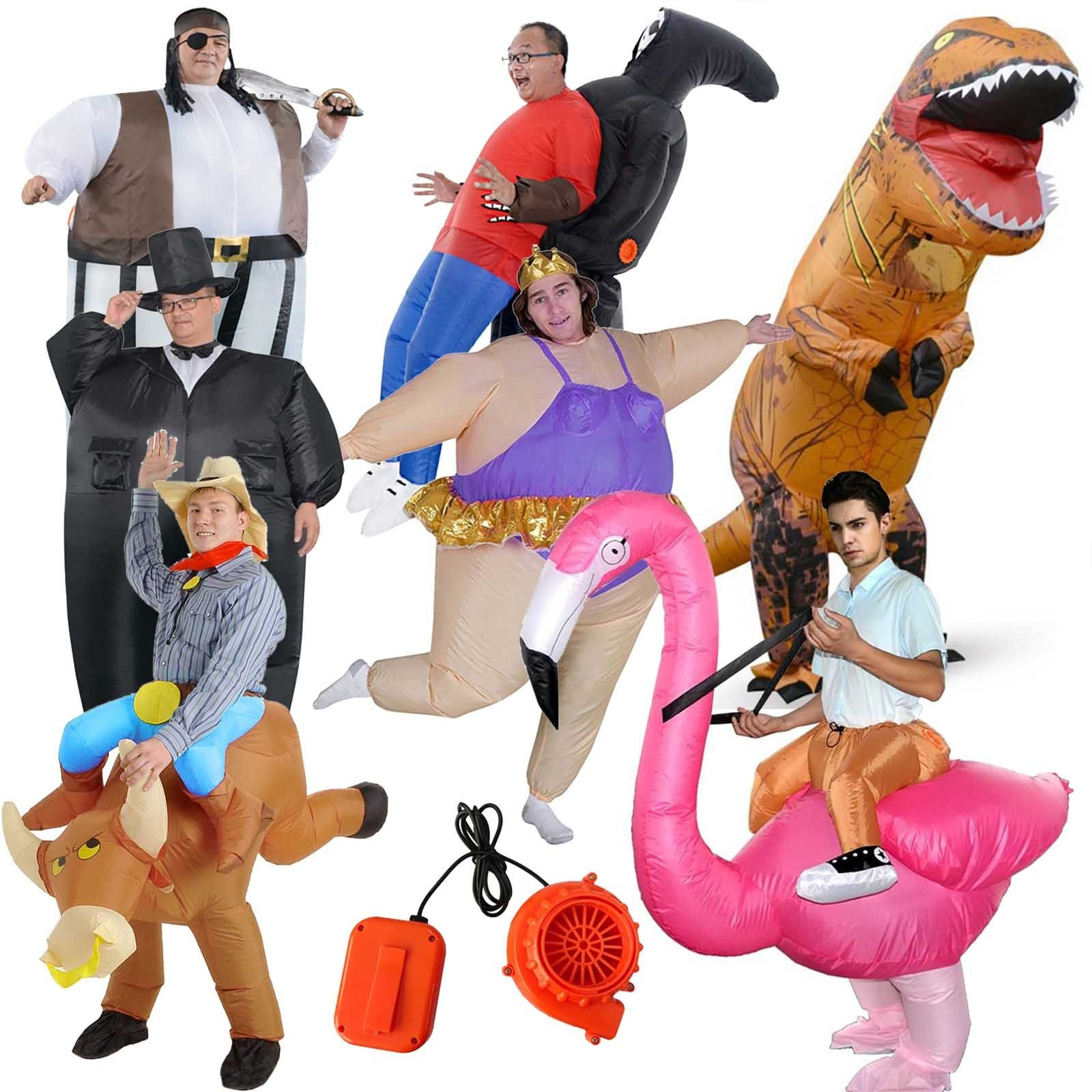 Funny Inflatable Costumes Inspirational Halloween Inflatable Costume for Adult Kids Blow Up Fat Suit Funny