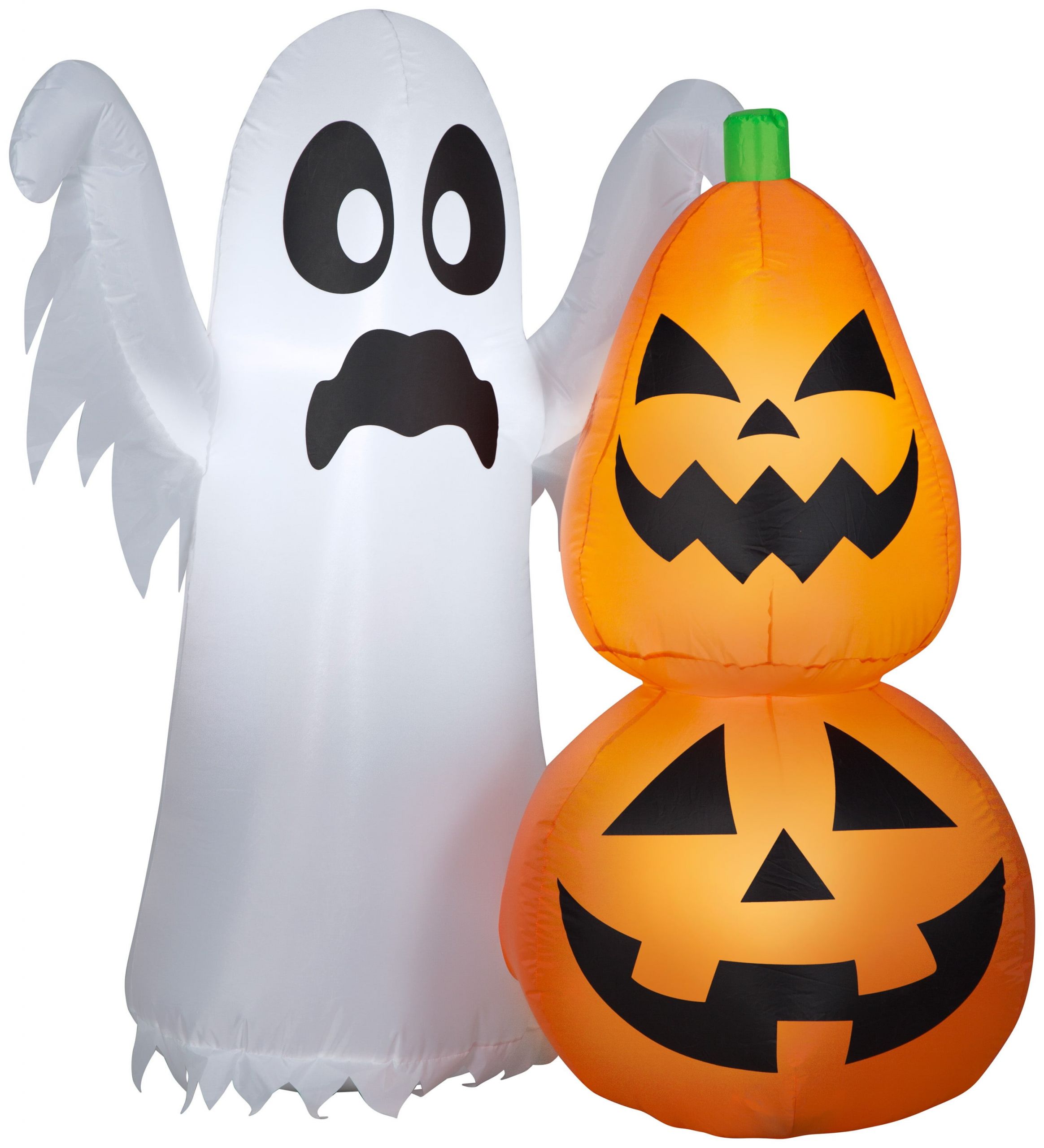 Gemmy Halloween Inflatables Beautiful Airblown Halloween 4 Foot Inflatable Ghost Pumpkin by Gemmy Industries