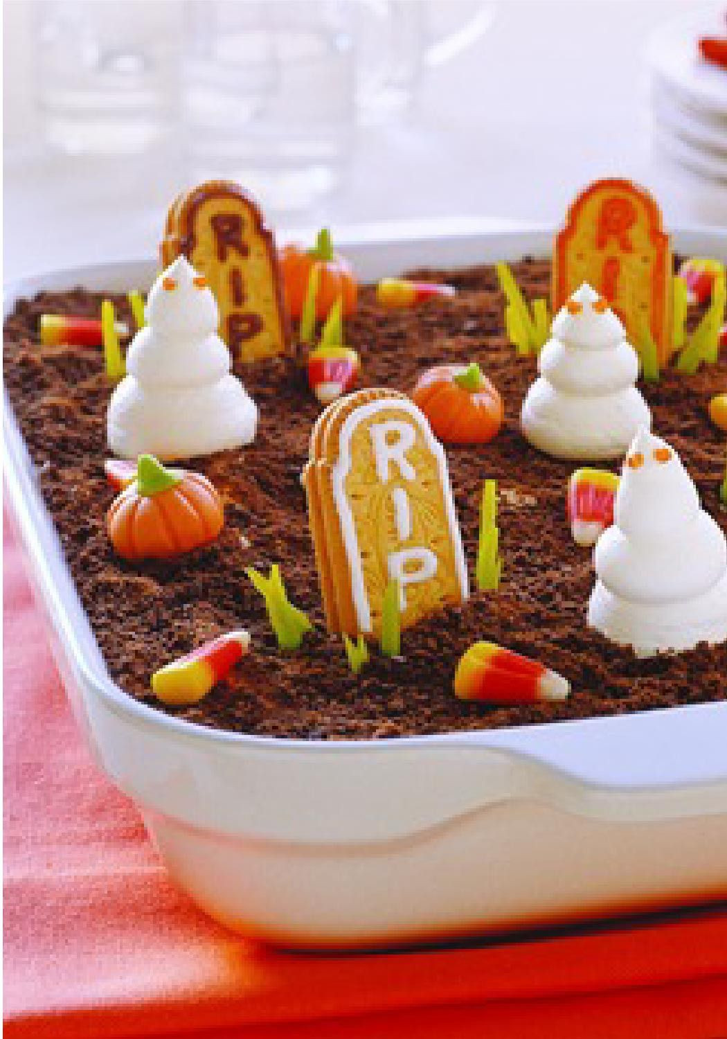 Ghost In the Graveyard Dessert Luxury Ghosts In the Graveyard Recipe Kraft Recipes