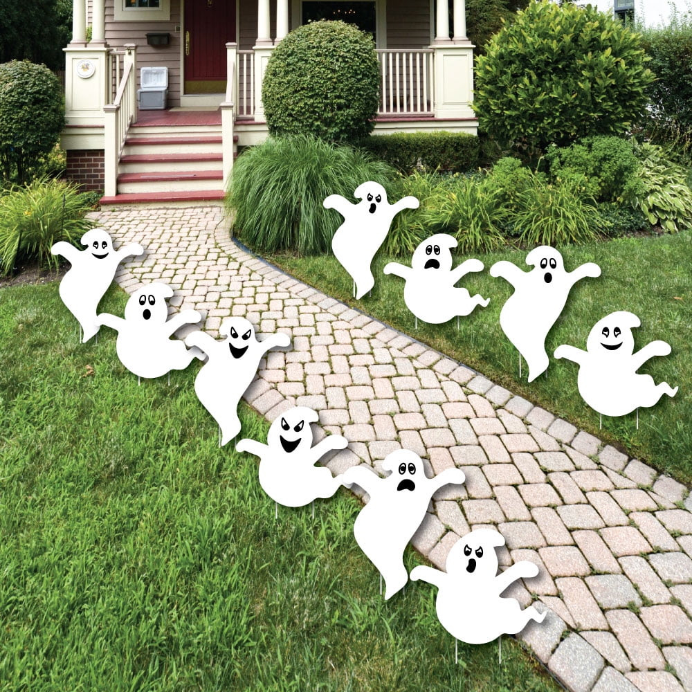 Ghost Yard Decorations Best Of Spooky Ghost Ghost Shape Lawn Decorations Outdoor Halloween Yard