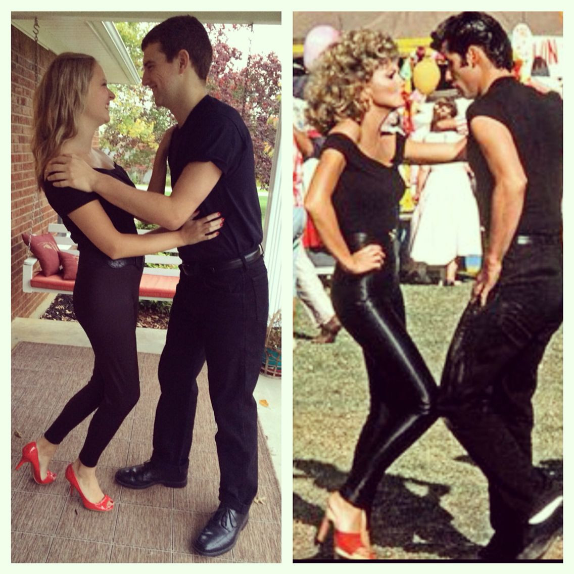 Grease Couple Costume New Couples Halloween Costume Danny and Sandy From Grease