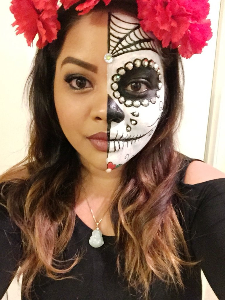 Half Face Halloween Makeup Best Of 30 Amazing Halloween Half Face Makeup Ideas for You to Try Instaloverz