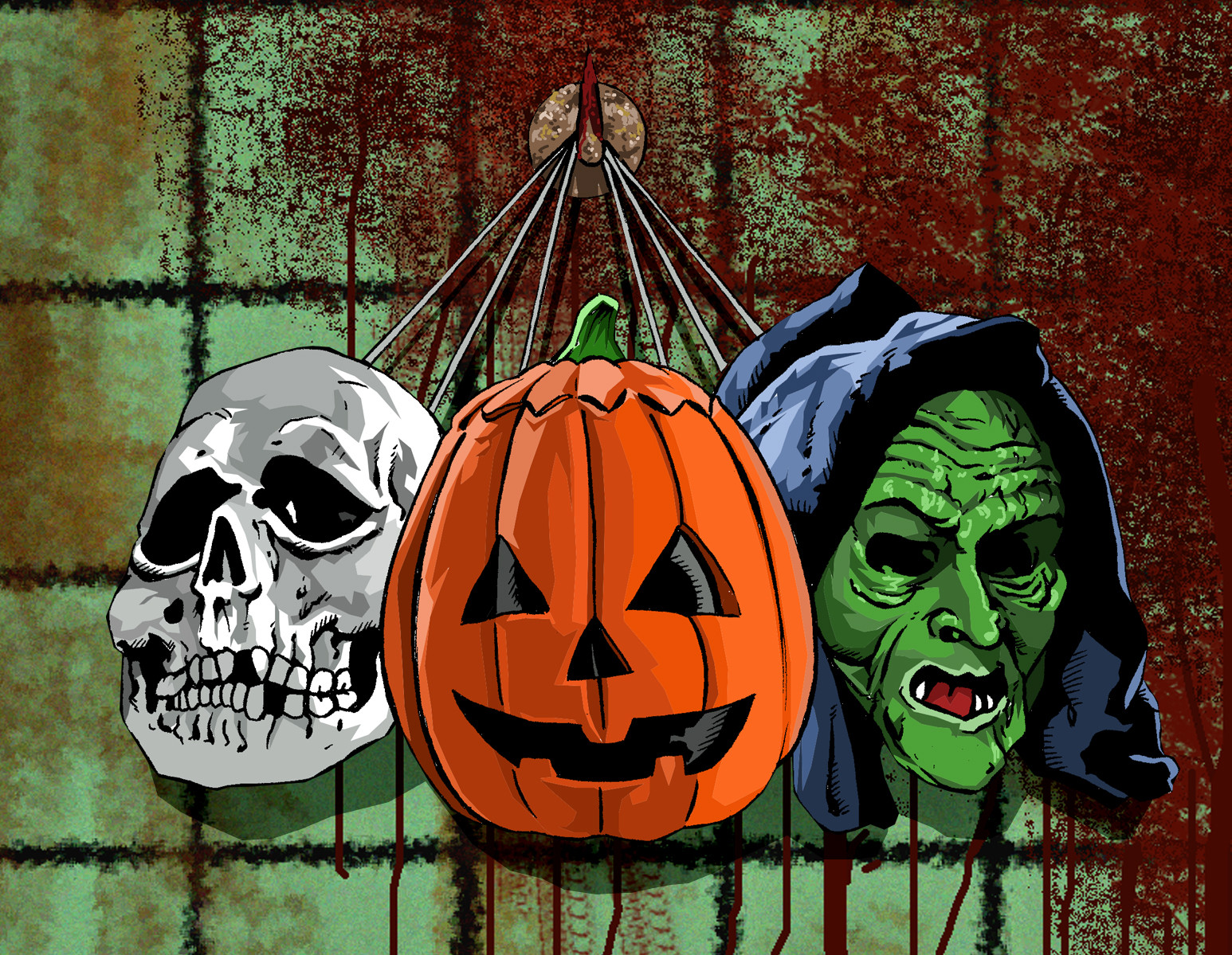 Halloween 3 Masks Lovely the Horrors Of Halloween Halloween Iii Silver Shamrock Masks Artwork