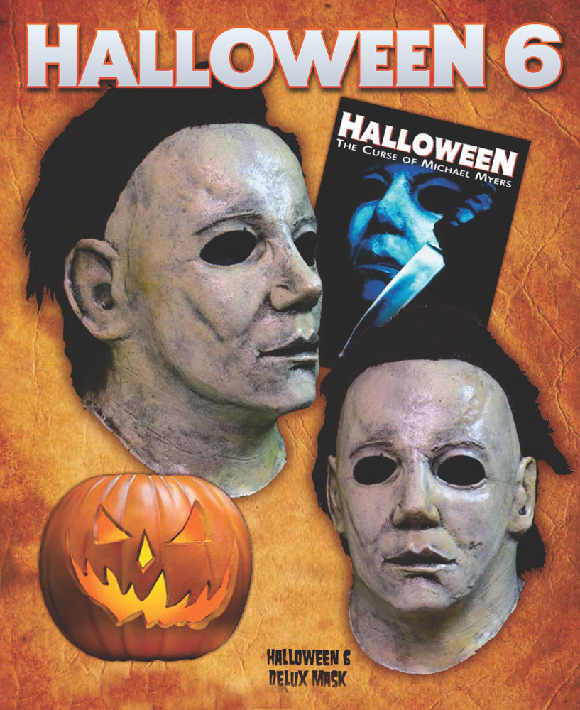 Halloween 6 Mask New Halloween 6 Curse Of Michael Myers Deluxe Latex Halloween Mask