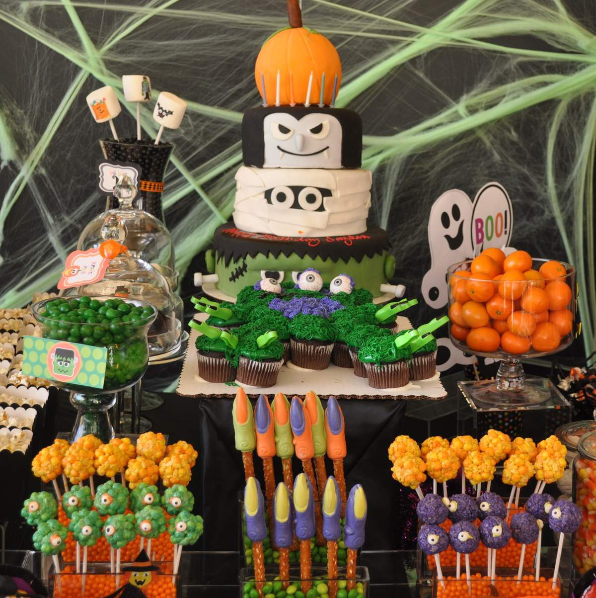 Halloween Birthday Party Luxury Halloween Party Birthday Party Ideas 5 Of 12