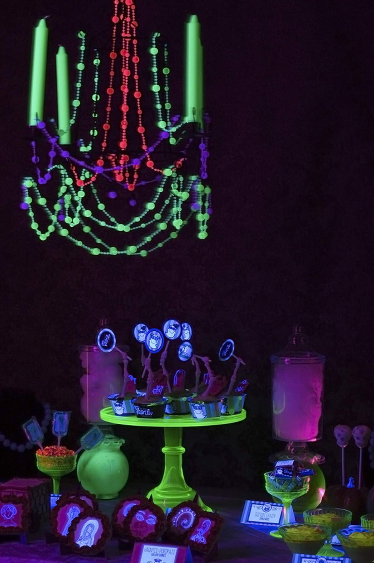 Halloween Black Light Unique Glow In the Dark Black Light Halloween Party Ideas