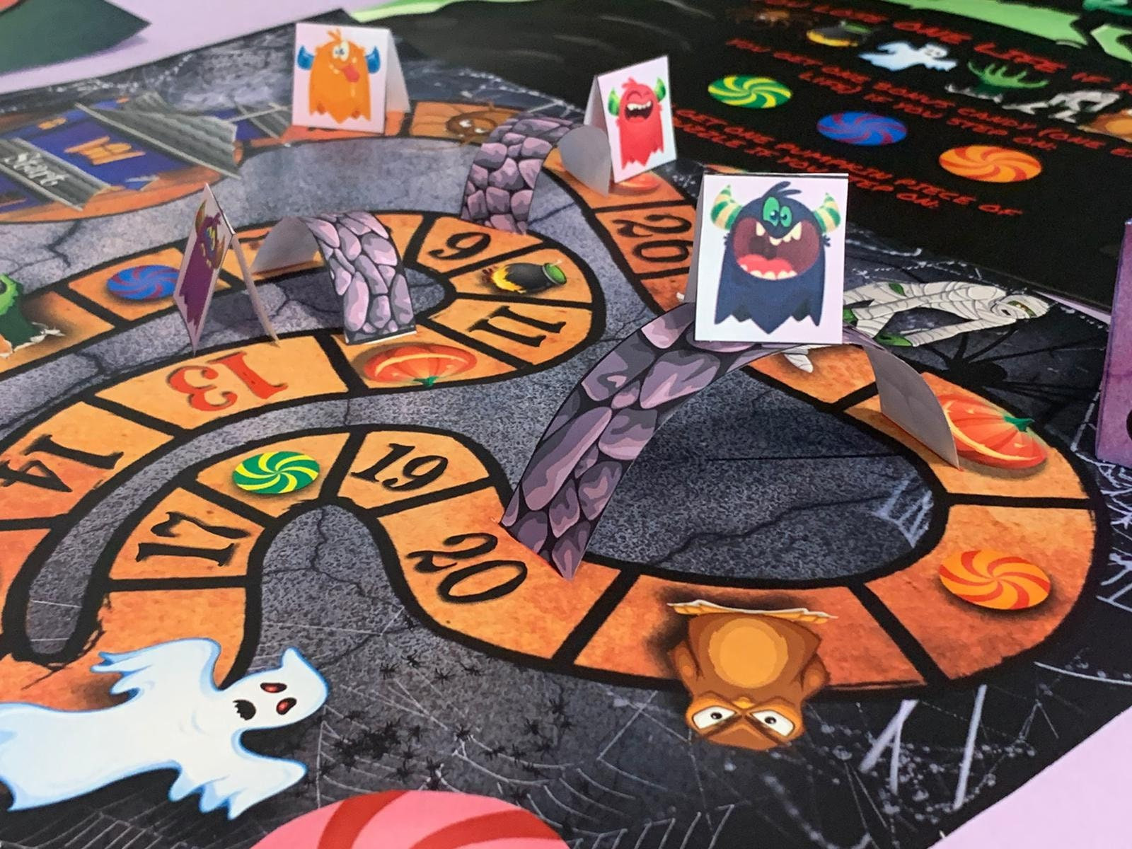 Halloween Board Game Beautiful Pumpkin Rush Printable Halloween Board Game Board Game for