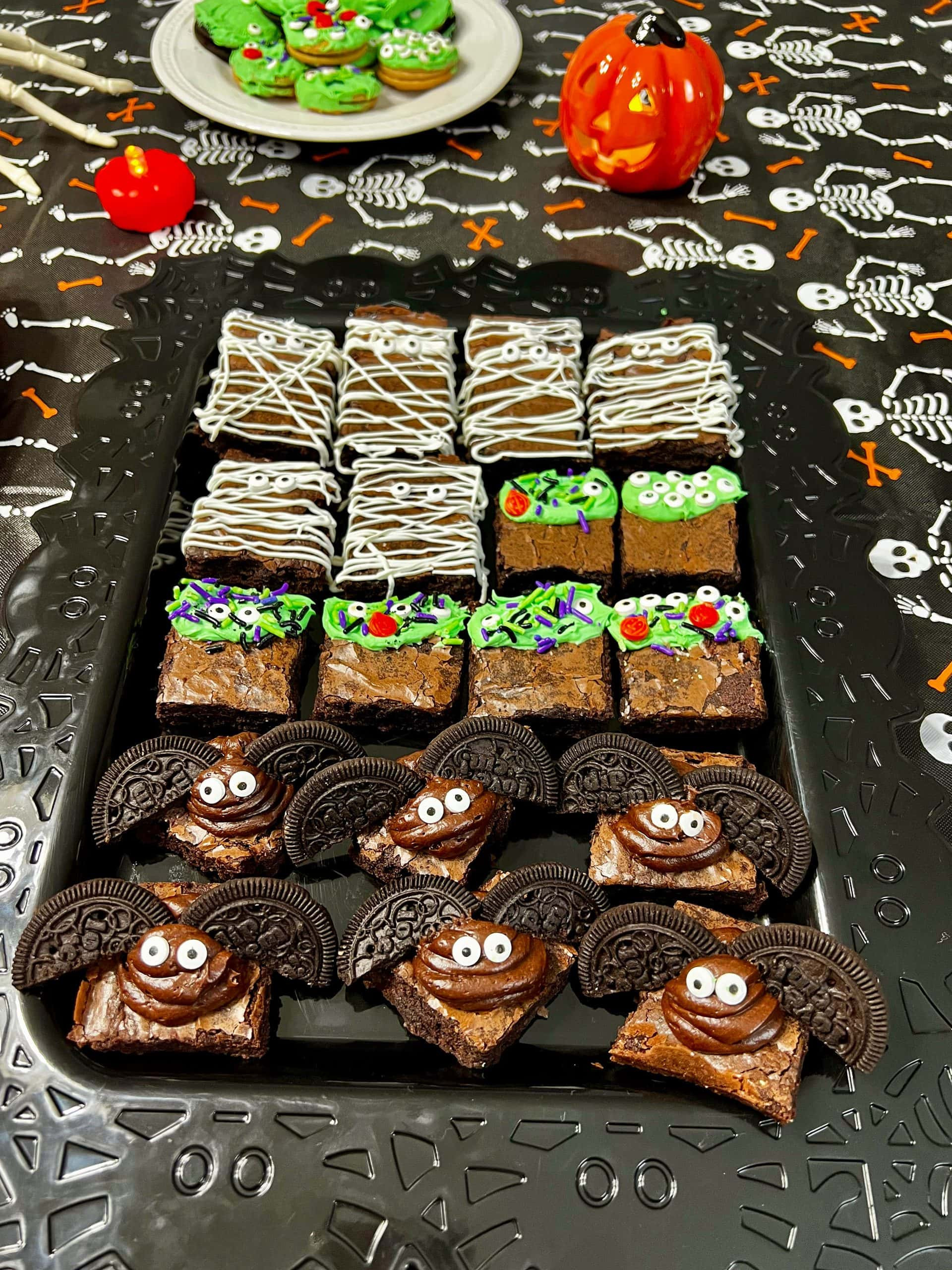 Halloween Brownie Ideas Awesome 3 Easy Halloween Brownies Spooky &amp; Fun Ideas Kindly Unspoken