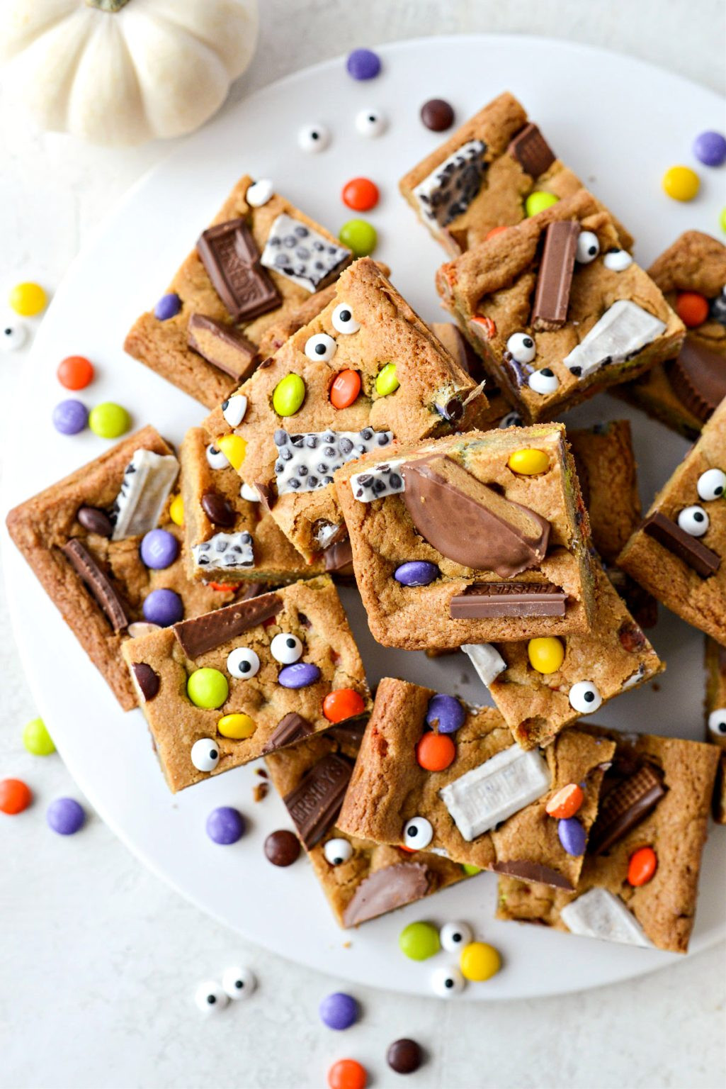 Halloween Candy Bars Elegant Halloween Candy Cookie Bars Simply Scratch