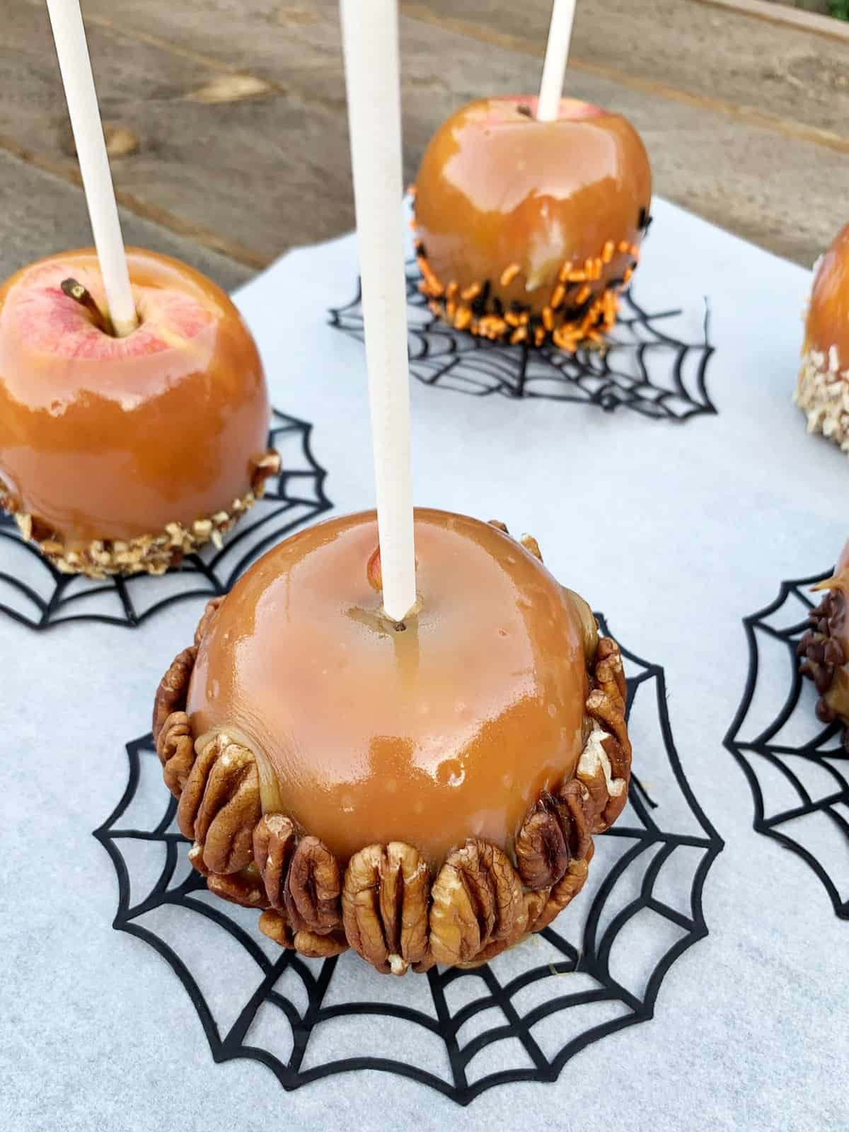 Halloween Caramel Apples Awesome Homemade Caramel Apples for Halloween California Grown