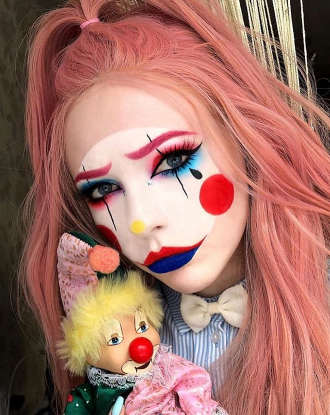 Halloween Clown Makeup Best Of Scary Clown Makeup Looks for Halloween 2020 the Glossychic