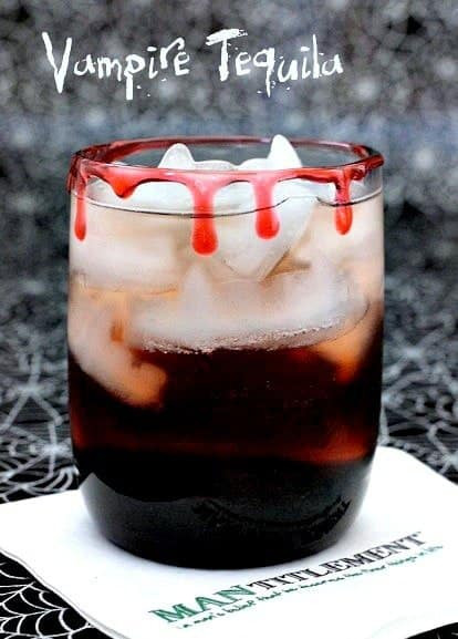 Halloween Cocktail Tequila Unique Vampire Tequila