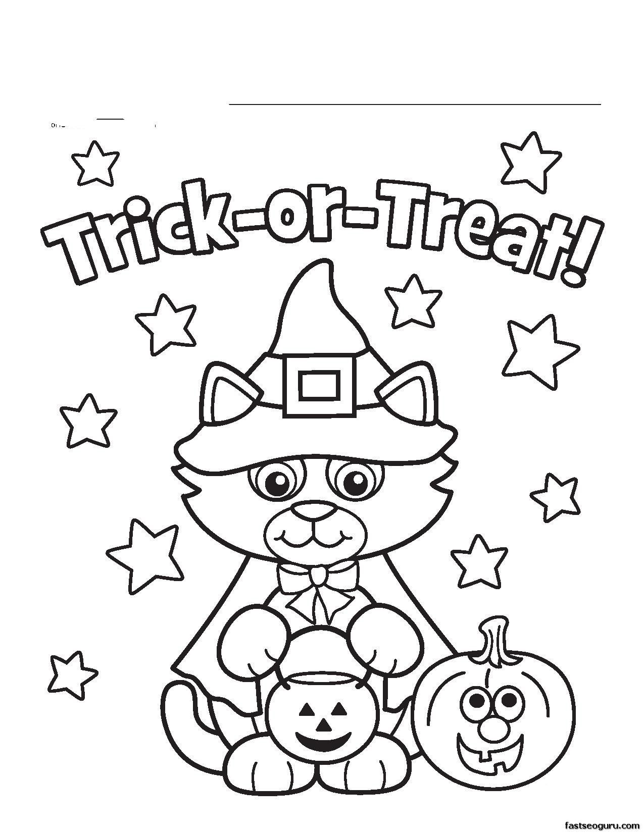 Halloween Color Sheets Inspirational Free Happy Halloween Coloring Pages Coloring Home