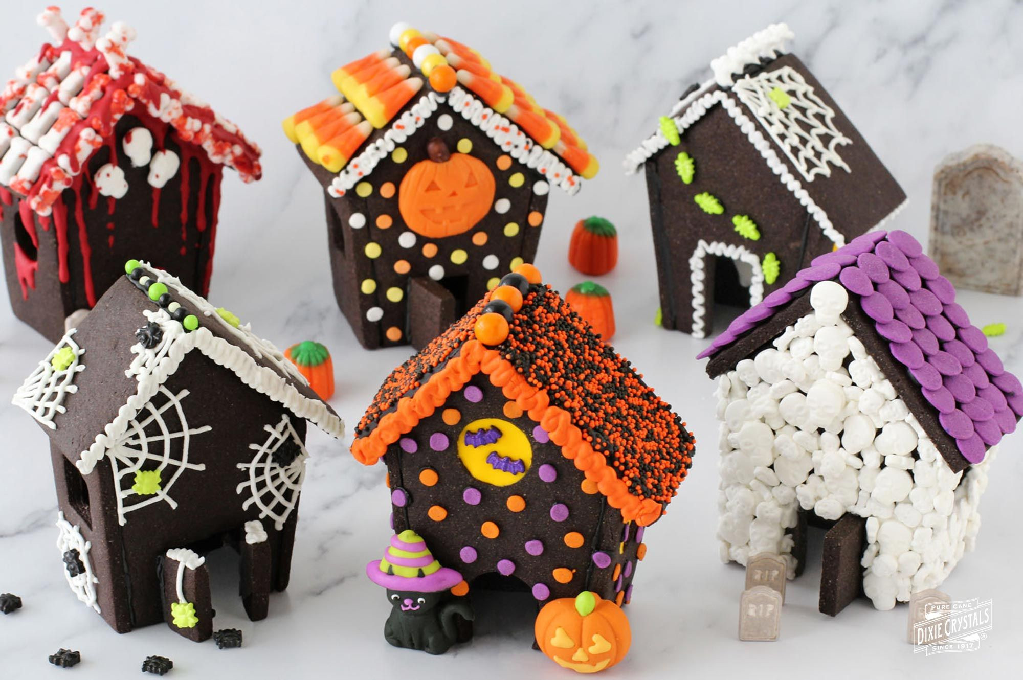 Halloween Cookie House Beautiful Haunted Cookie Houses Dixie Crystals Recipe