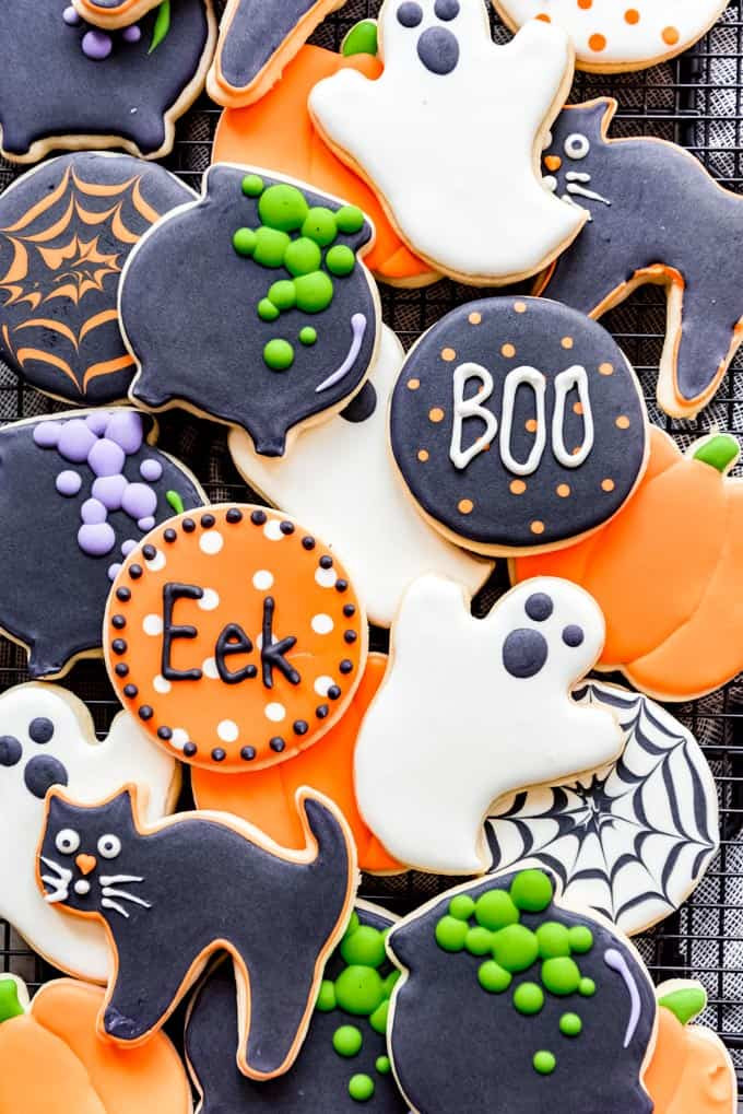 Halloween Cookies Designs Beautiful Halloween Sugar Cookies House Of Nash Eats