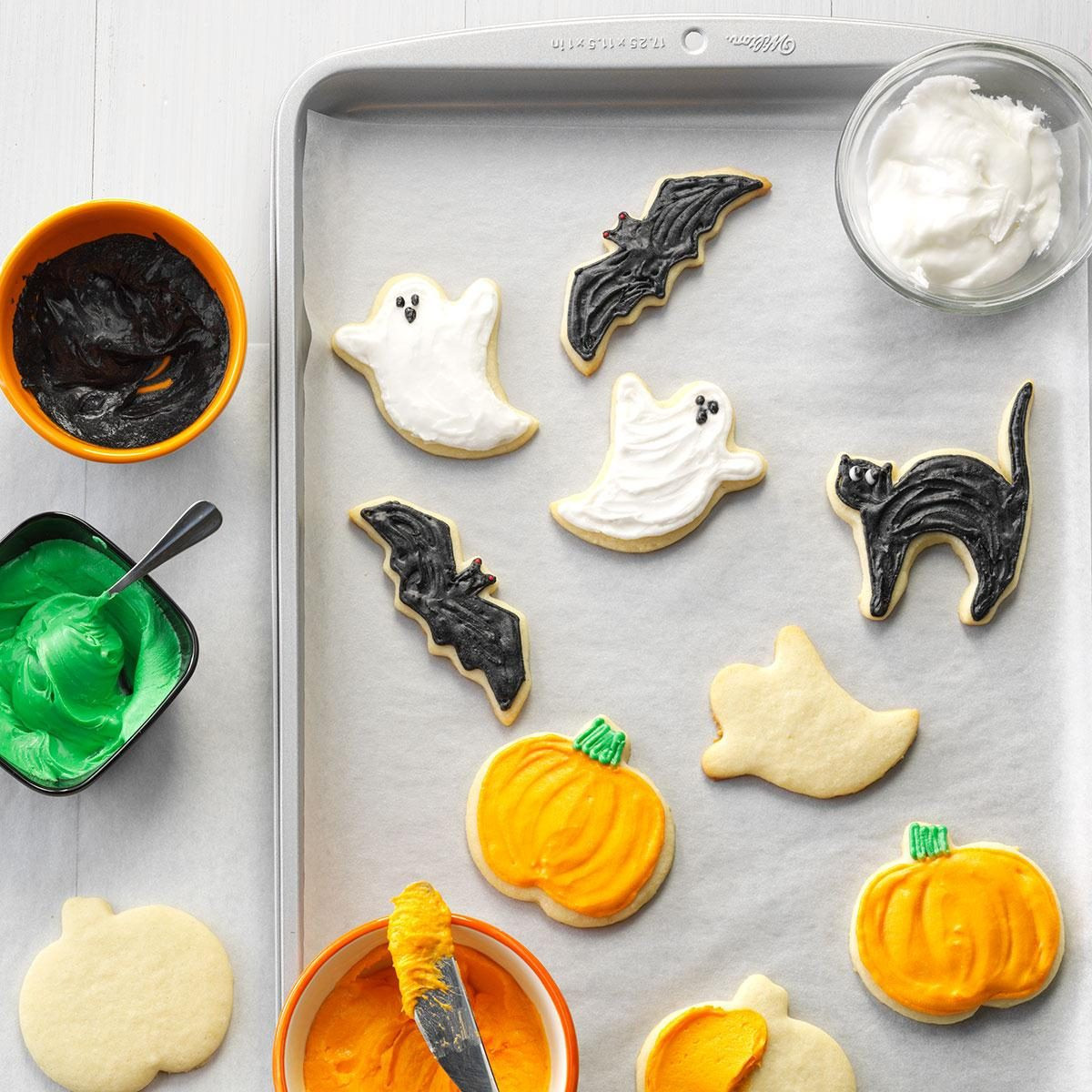 Halloween Cut Out Cookies Inspirational Halloween Party Cutout Cookies Recipe