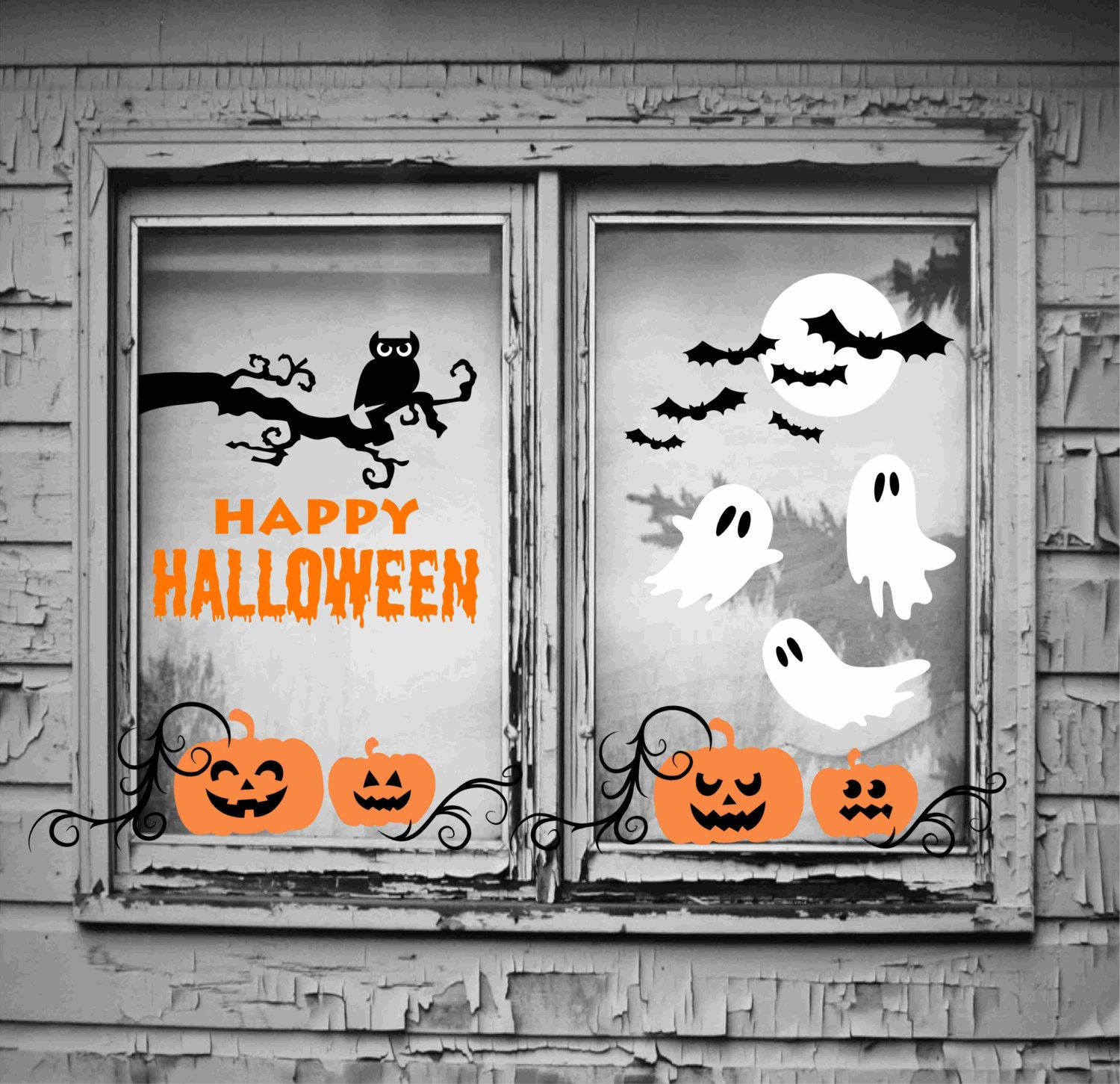 Halloween Decal Window Inspirational Halloween Window Decorations Halloween Window Decals