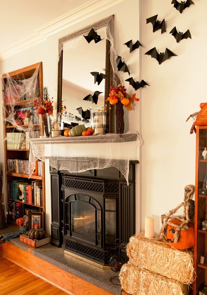 Halloween Decor Fireplace New 21 Fireplace Halloween Decorations Ideas Decoration Love