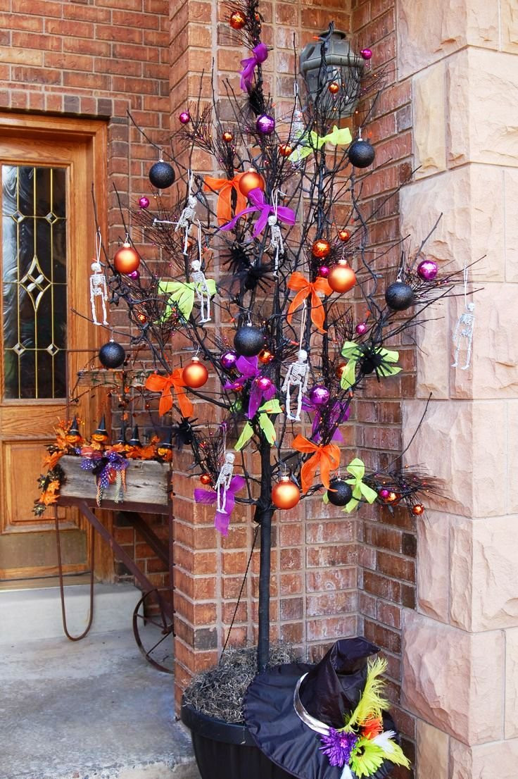 Halloween Decorations for Outside Trees New 25 Amazing Halloween Tree Decorations Ideas Decoration Love