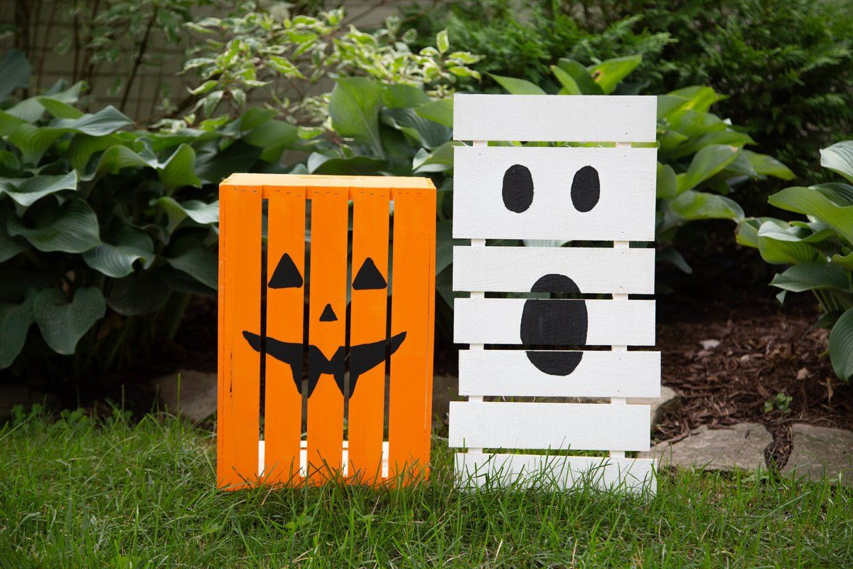 Halloween Decorations with Pallets Inspirational Diy Halloween Pallet Decorations that are Frighteningly Easy to Make