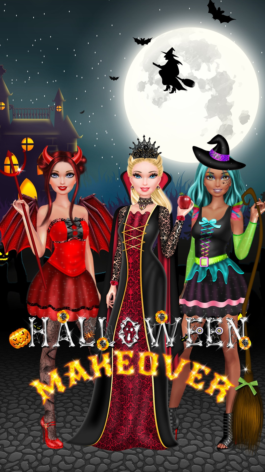 Halloween Dress Up Games Elegant Halloween Makeover Spa Makeup and Dress Up Fashion and Beauty Salon