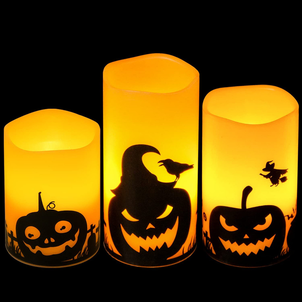 Halloween Flameless Candles Luxury Amazon Eldnacele Halloween Flameless Candles Led Flickering