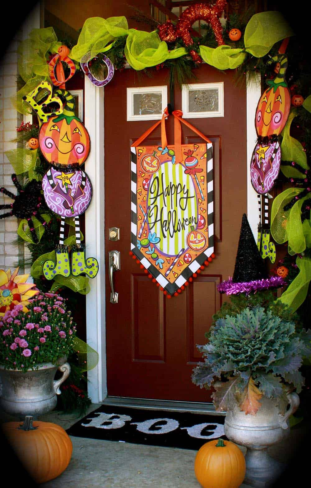 Halloween Front Door Decor Best Of 33 Amazingly Creative Halloween Front Door Decorating Ideas