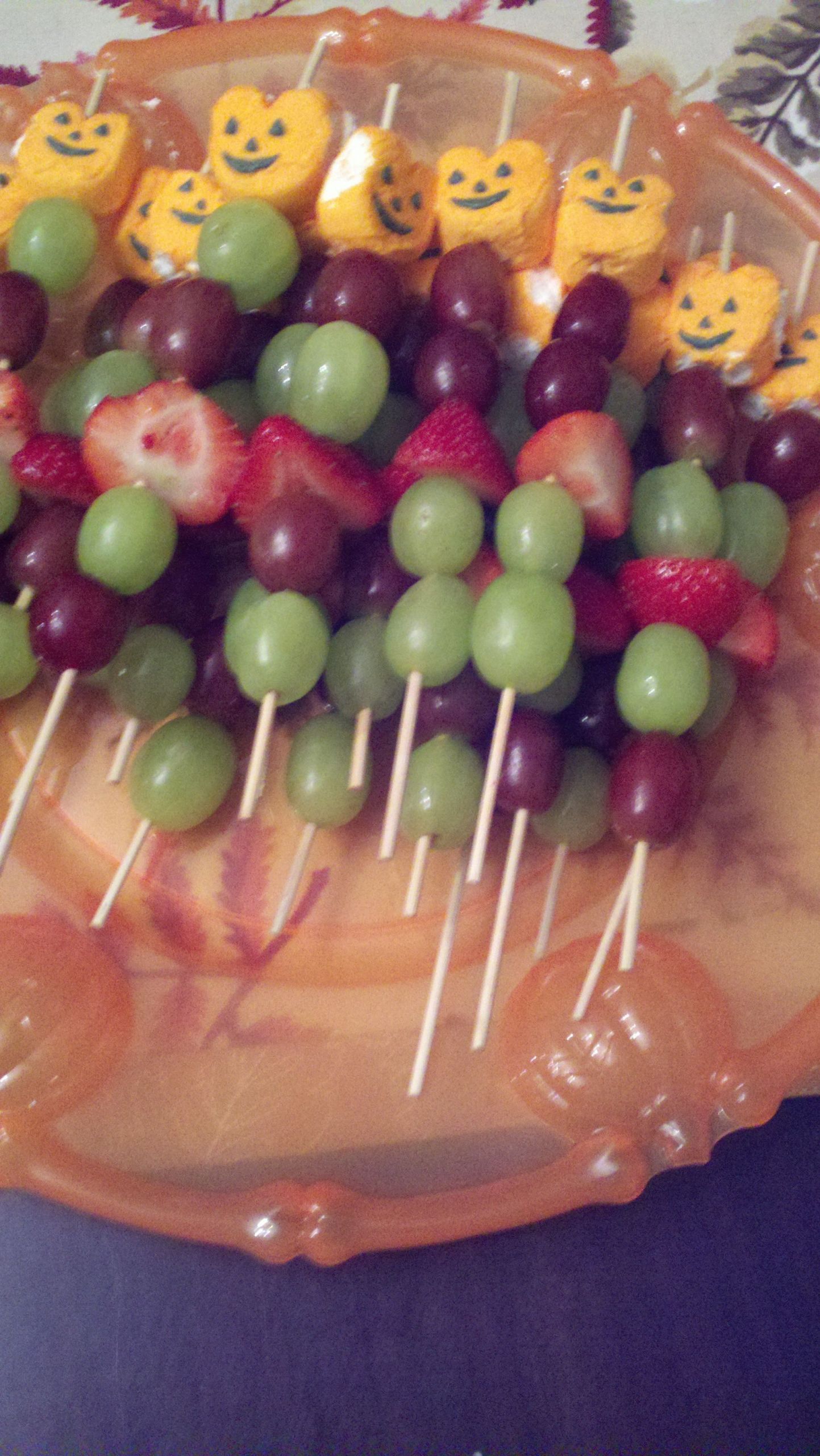 Halloween Fruit Kabobs New Halloween Fruit Kabobs Healthy Treat for Kids Stack Fruit Of Choice