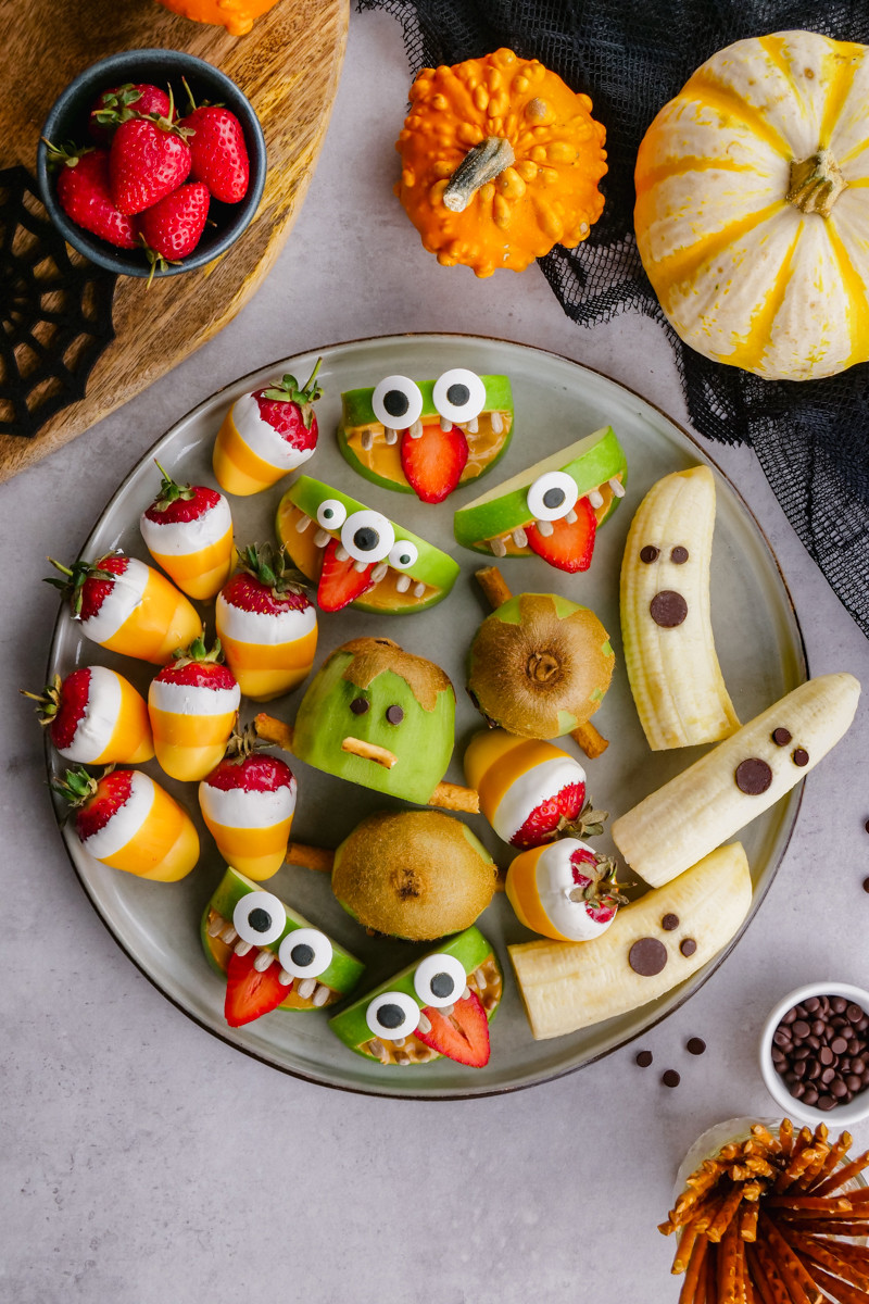 Halloween Fruit Snacks Lovely Halloween Fruit Tray Easy Peasy Meals