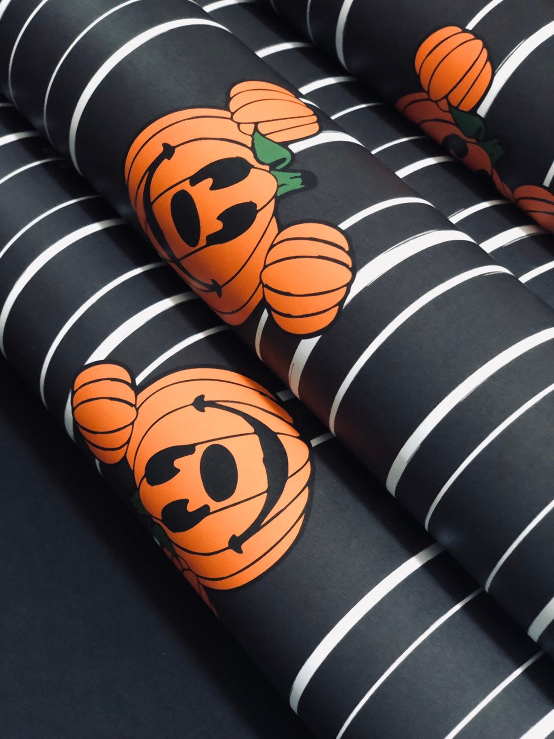 Halloween Gift Wrap Elegant Lively Skellys Halloween Gift Wrap