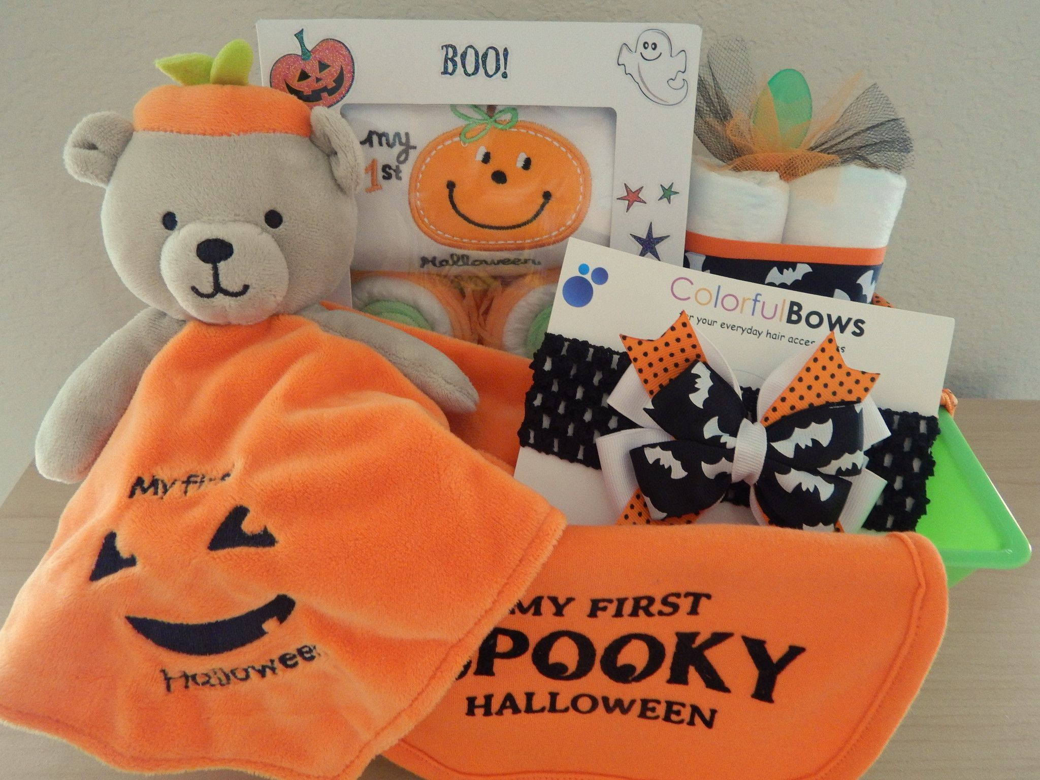 Halloween Gifts for Infants Unique My First Halloween Baby Gift Basket Ready to Ship Spookybasket