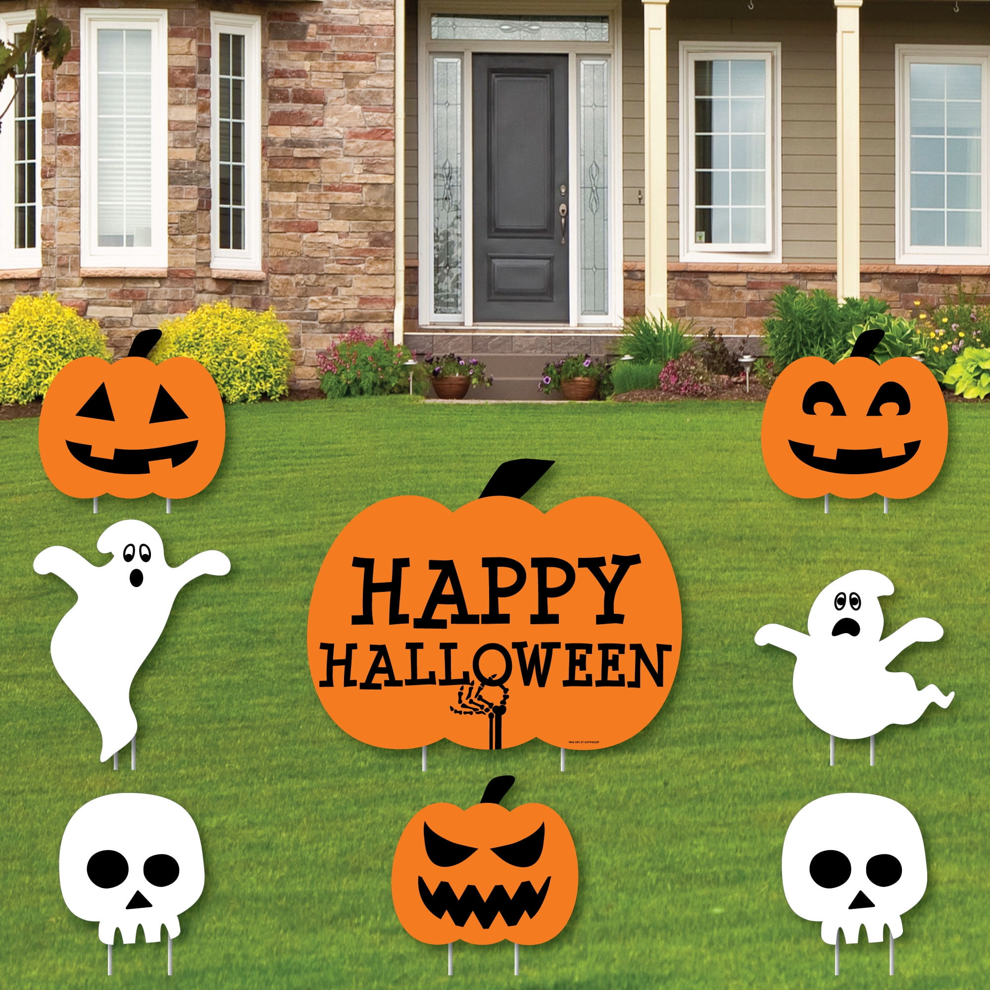 Halloween Lawn Signs New Happy Halloween Yard Sign &amp; Outdoor Lawn Decorations Halloween Yard