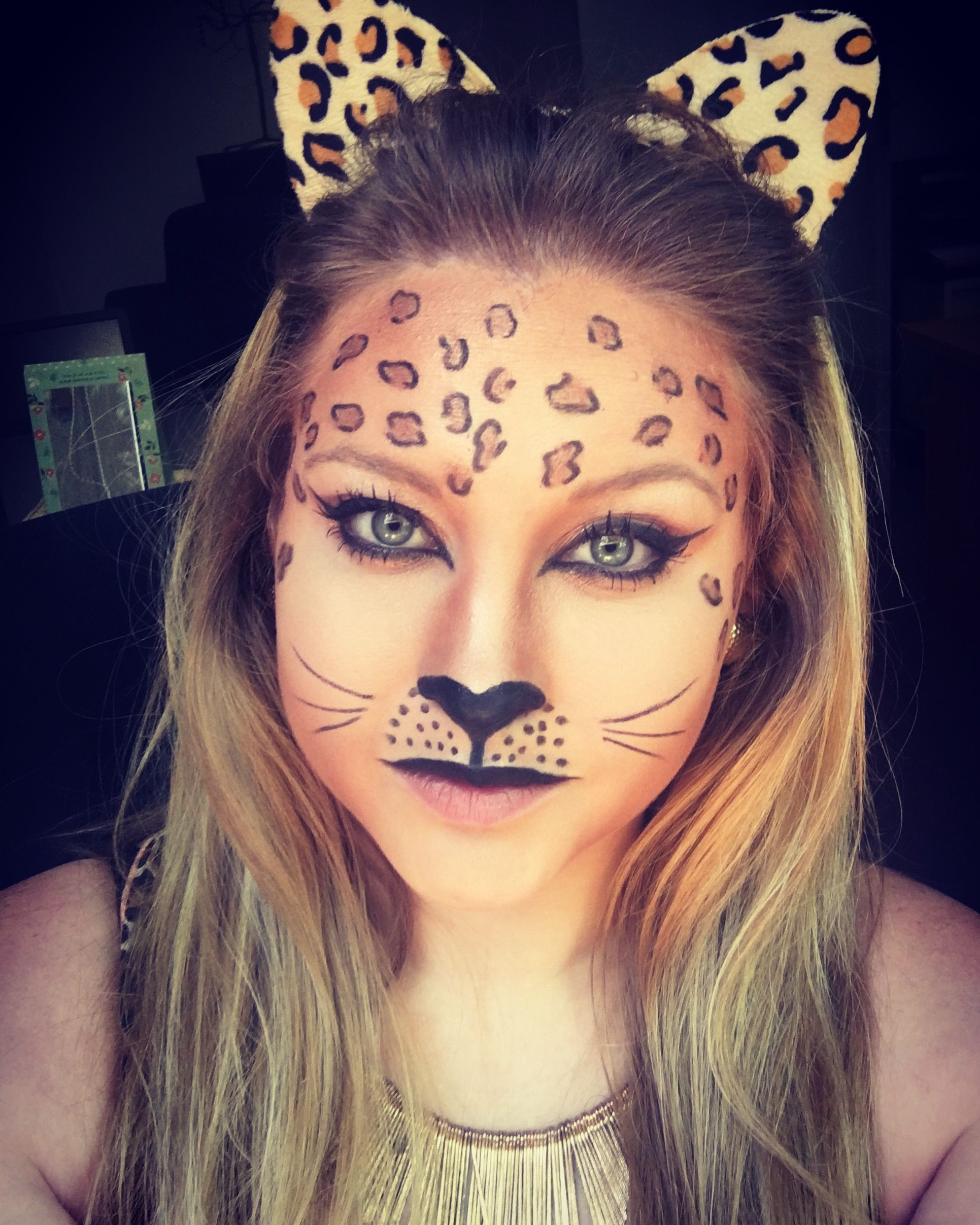 Halloween Leopard Makeup Elegant Halloween Makeup Leopard