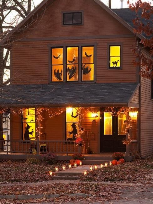 Halloween Lights Window Beautiful 30 Simple Halloween Ideas for Mysteriously Glowing Window Decorations