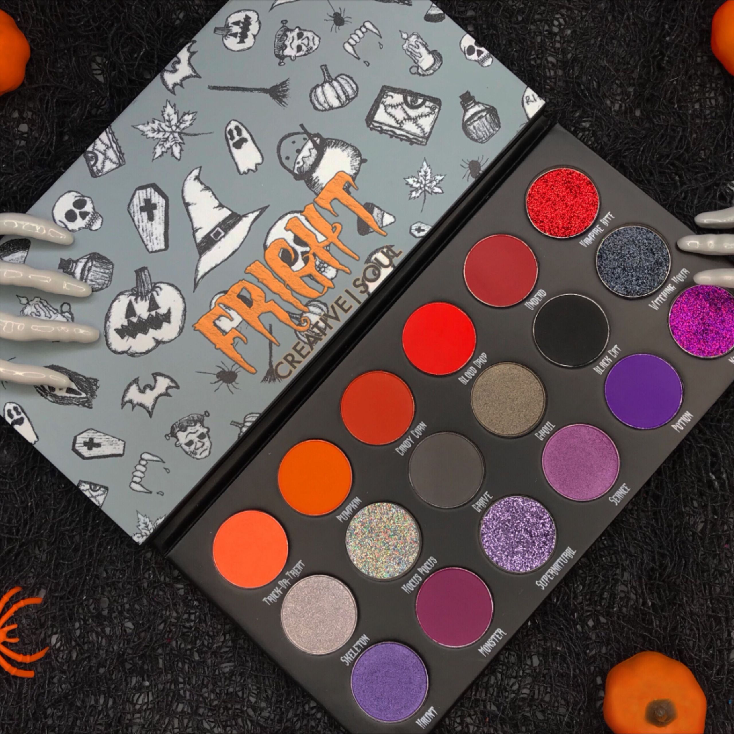 Halloween Makeup Palettes Unique Halloween themed Makeup Palette 2021