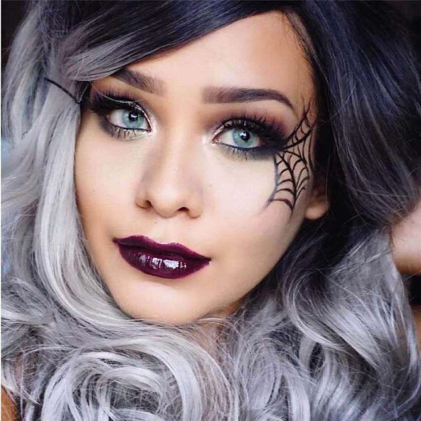 Halloween Makeup Spider Web Beautiful 8 Best Halloween Spider Makeup Ideas and Looks – Entertainmentmesh