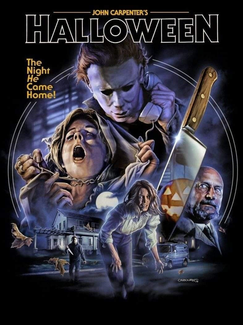 Halloween Michael Myers Movies New Horror Movie Poster Art &quot;halloween&quot; 1978 by Justin Osbourn