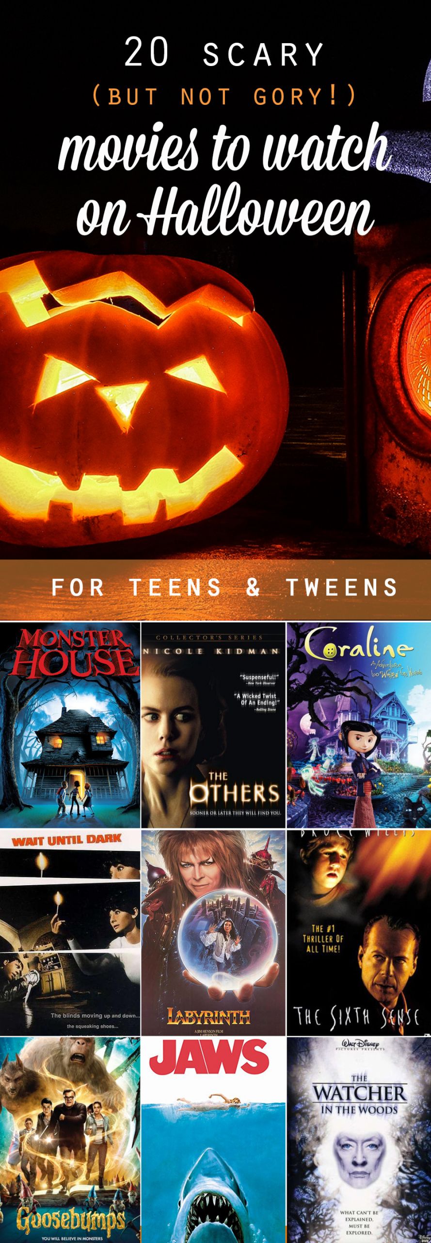 Halloween Movies Teens New Scary Not Gory Halloween Movies for Teens &amp; Tweens It S Always Autumn