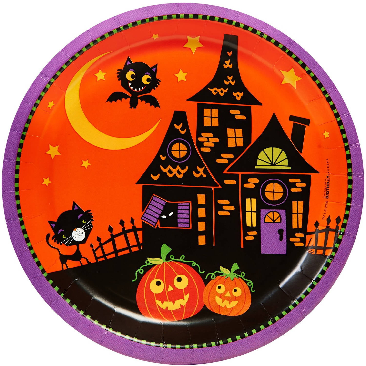 Halloween Party Plates Best Of Trick or Treat Halloween Dinner Plates 8pk Walmart Walmart