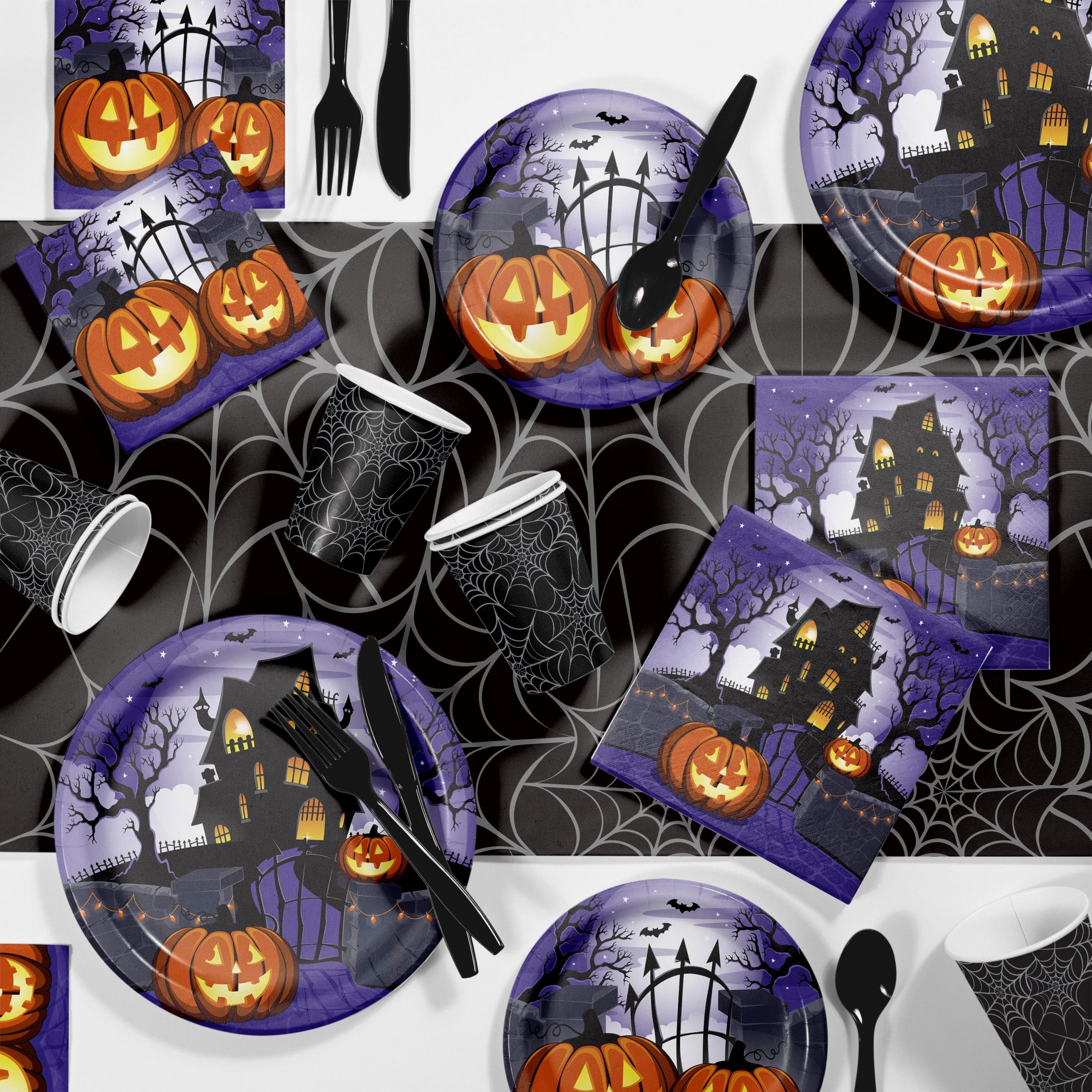 Halloween Party Shop Luxury Haunted House Halloween Party Supplies Kit 81pc Serves 8 Guests