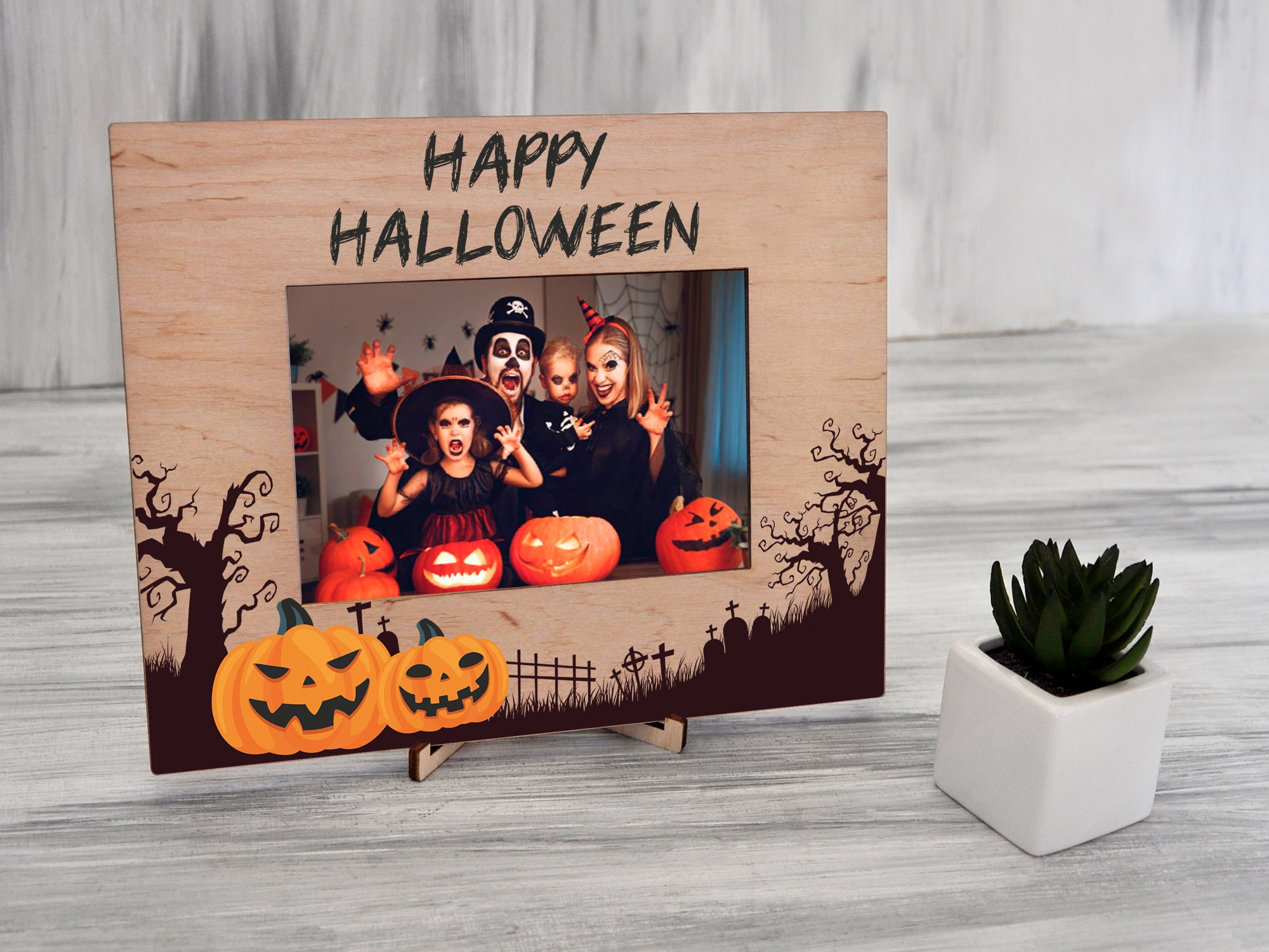 Halloween Photo Frames Fresh Personalized Picture Frame Happy Halloween Frame 4x6