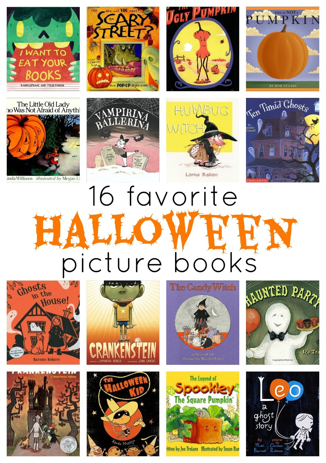 Halloween Picture Books Fresh Delicious Reads 16 Favorite Halloween Picture Books