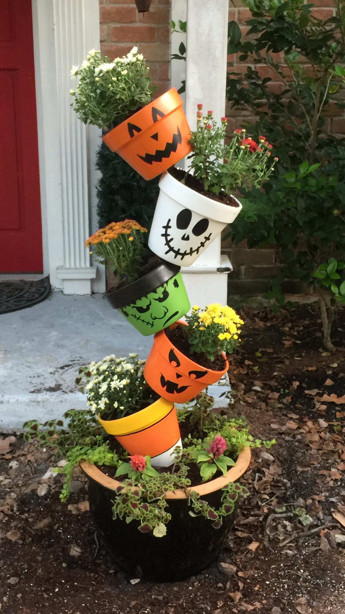 Halloween Planter Ideas Inspirational Halloween topsy Turvy Planter