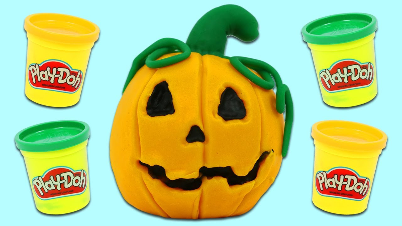 Halloween Play Doh Luxury How to Make Cute Play Doh Halloween Jack O Lantern