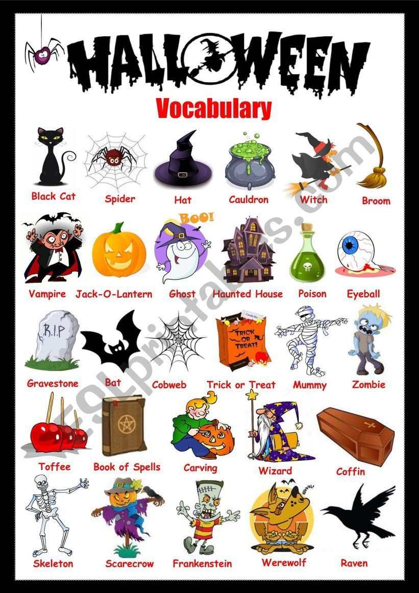 Halloween Play On Words Elegant This Activity is Just for Fun You May Use It On Halloween to Entertain