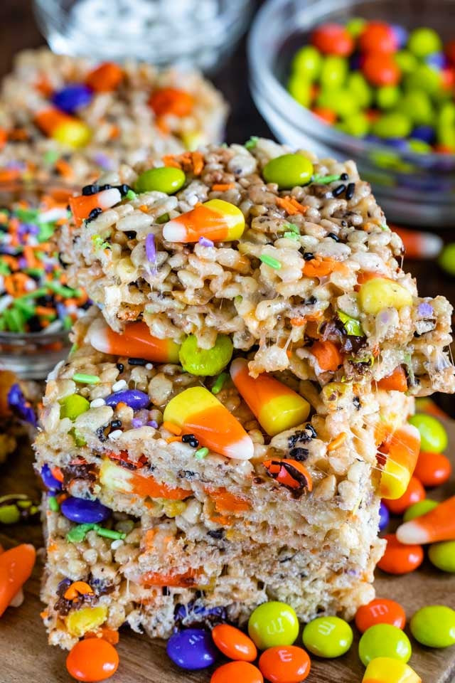 Halloween Rice Crispy Treats Recipe Beautiful Easy Halloween Rice Krispie Treats Crazy for Crust