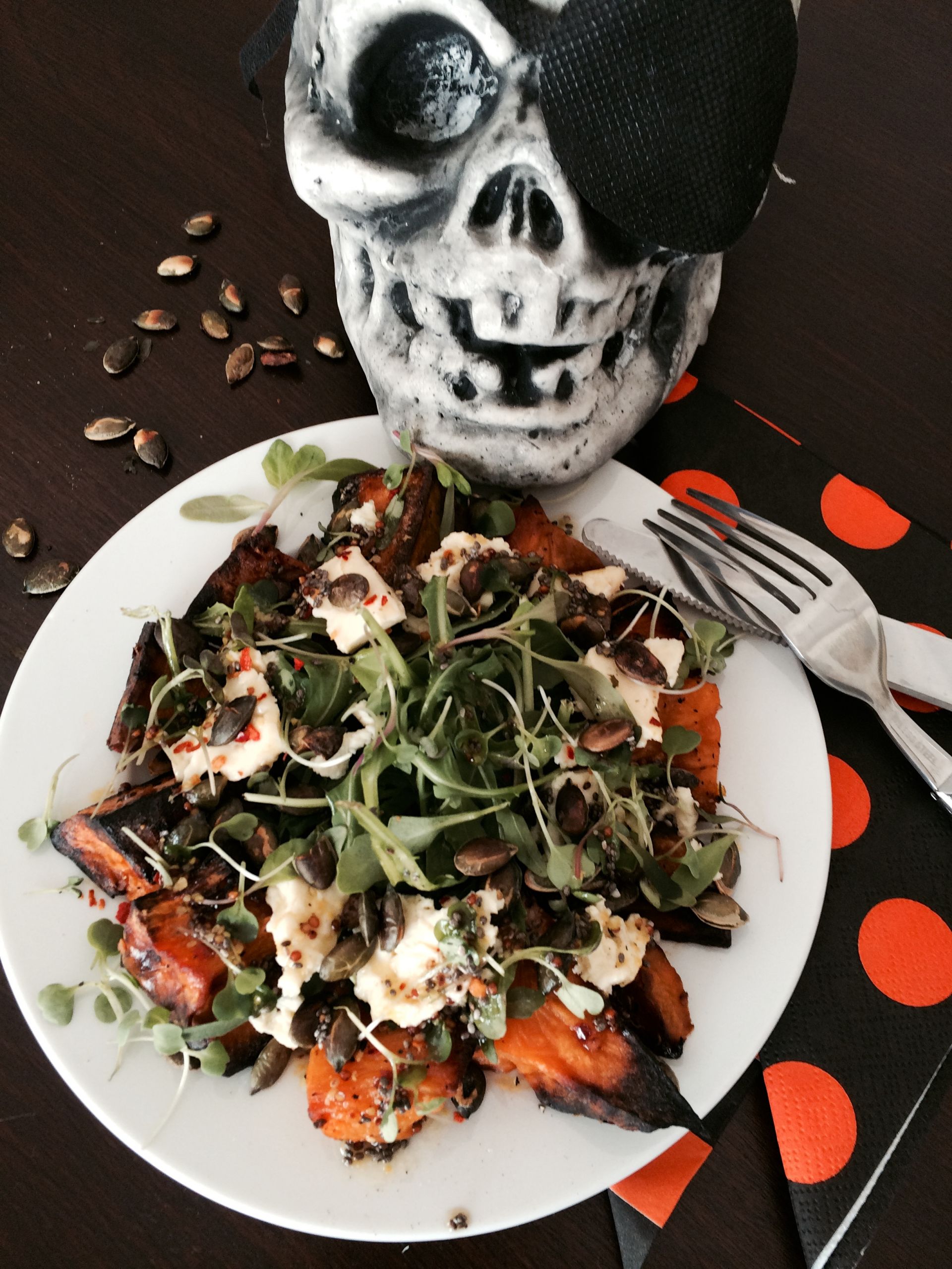 Halloween Salad Ideas Beautiful Halloween Pumpkin Salad