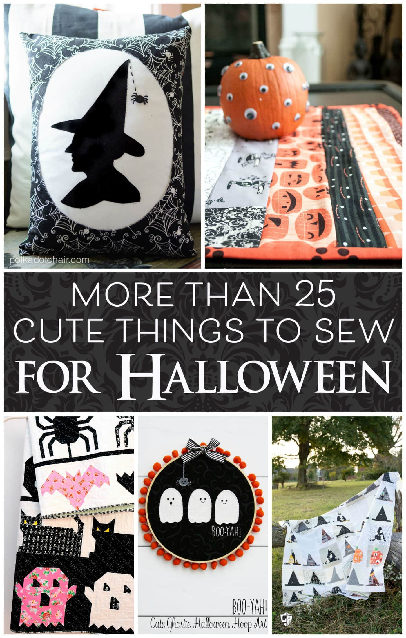 Halloween Sewing Projects Unique 25 Cute Things to Sew for Halloween