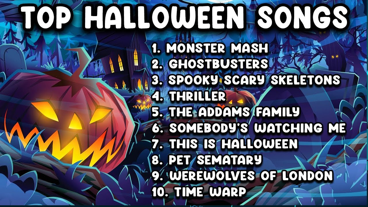 Halloween song Halloween song New top Halloween songs Playlist 🎃 1 Hour Halloween Playlist